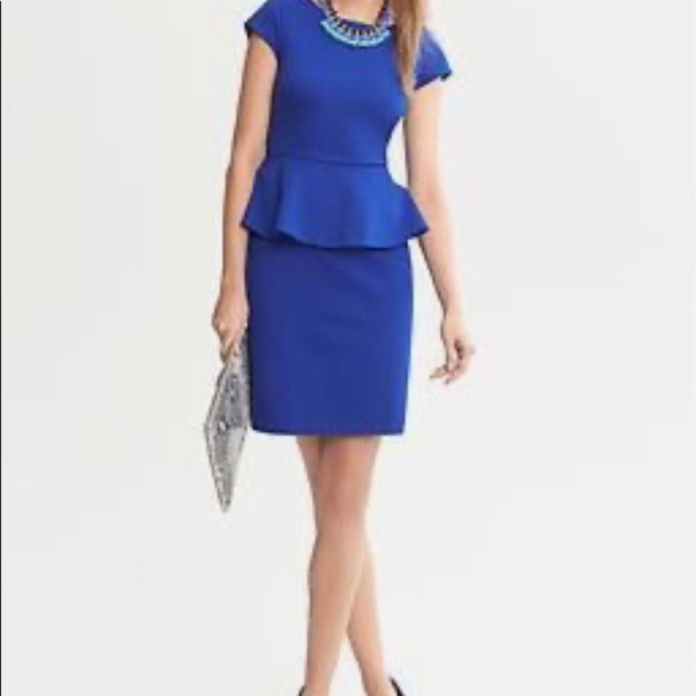 Banana Republic peplum sheath dress - Never worn